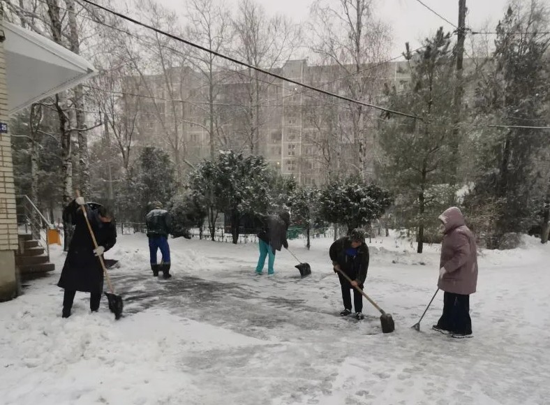 Зимний субботник