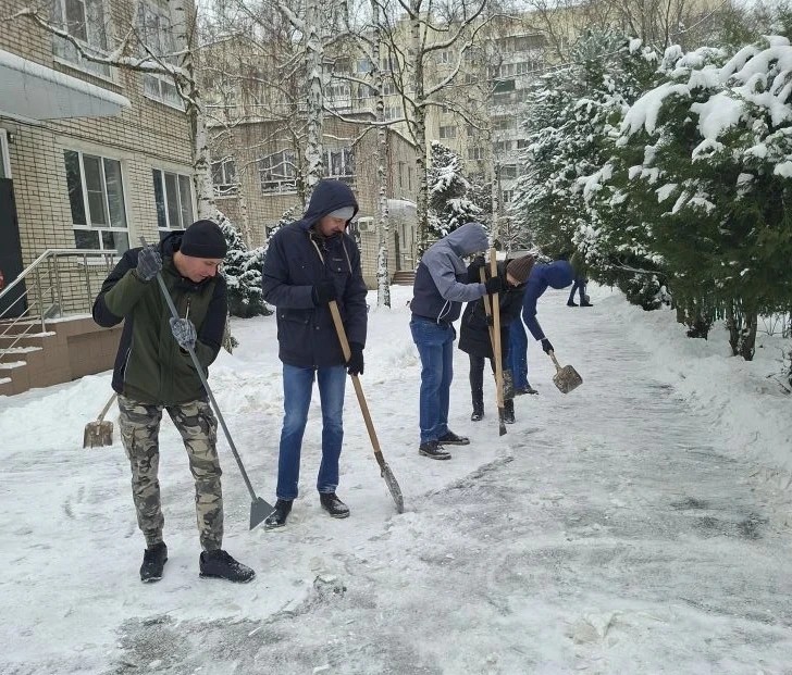 Зимний субботник